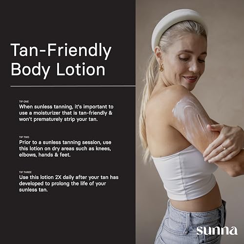 SunnaTan Hydrate Me Cactus & Agave Body Lotion for Dry Skin 236ml