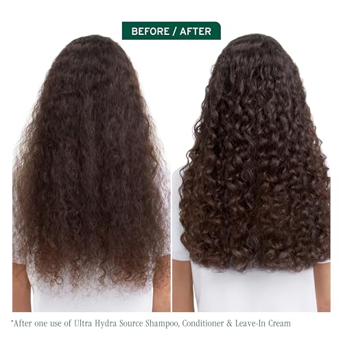 Biolage Ultra Hydra Source Shampoo & Conditioner Set - Renews Hair's Moisture and Deeply Conditions With Frizz Control and Added Shine, For Very Dry Hair, Silicone-Free & Vegan