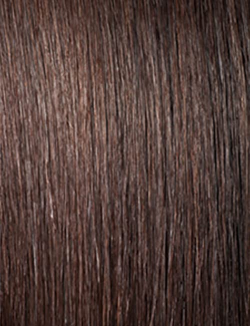 Outre Peruvian Quick Weave Batik Half Wig - Dark Brown, 2 Pack