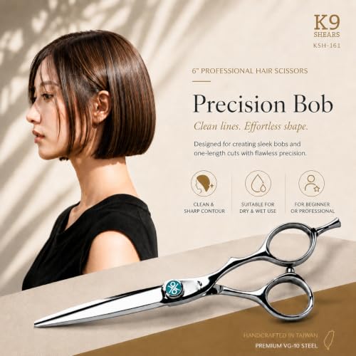 6-Inch Lightweight VG10 Hair Scissors - Professional & Home Use - Variation of THIS listing