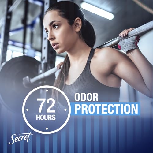 Secret Outlast 72H Clear Gel Antiperspirant Deodorant for Women - 2.6 oz Each, Pack of 4
