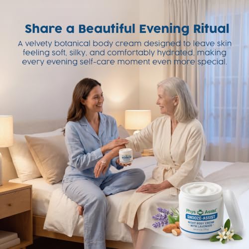 Lavender Body Cream - Nourishing Nighttime Moisturizer 6 oz