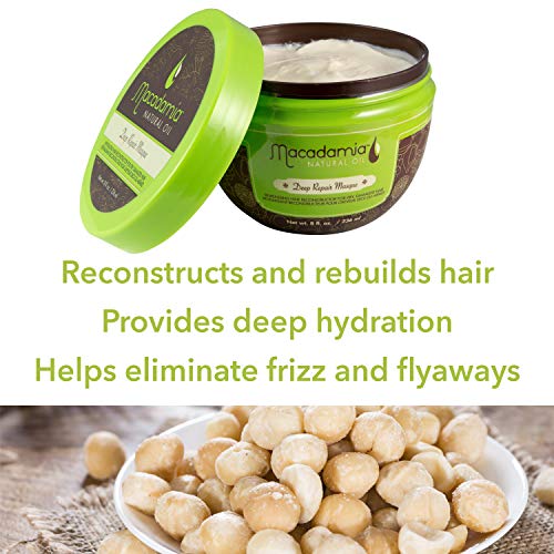 Deep Repair Hair Mask for Dry Damaged Hair - 8 Fl Oz