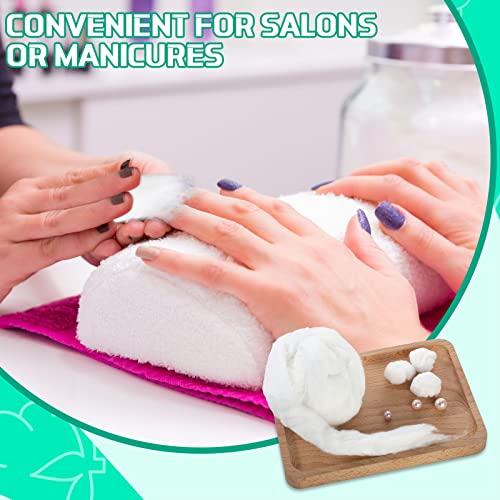 Nuogo Cotton Roll for Salon, 260 Feet 2lb Sliver Perm Cotton Coil for Hair Manicures Skin Care Beauty 900g Easy to Use