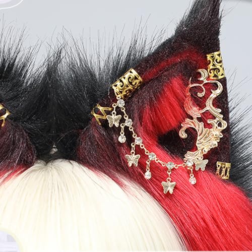 Women’s Furry Cat Ear Headband - Cosplay Party Hair Accessory