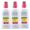 Natural Dentist Healthy Gums Mouthwash 16.9 Fl Oz Pack of 3 - Peppermint Twist Flavor