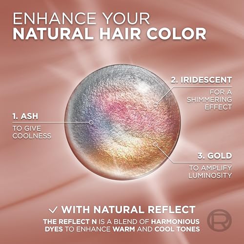 L’Oreal Paris Excellence Universal Nudes Hair Color 6N Natural Light Brown - Pack of 2