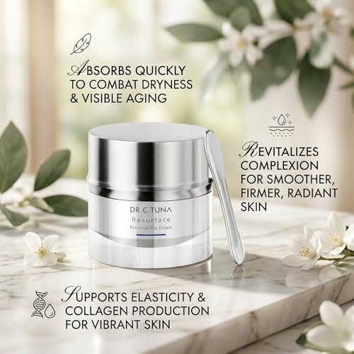 FARMASi Dr. C. Tuna Resurface Essential Day Cream SPF 30 - Anti-Aging Moisturizer for Face & Neck