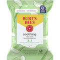 Burt's Bees, Aloe Vera Face Wipes, for Sensitive Skin, Soothing Makeup Remover & Facial Cleansing Towelettes, 30 Count (1 Pack)