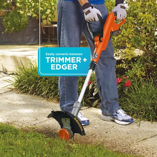 20V Cordless String Trimmer & Edger Kit - 12-Inch, Auto Spool, Lightweight