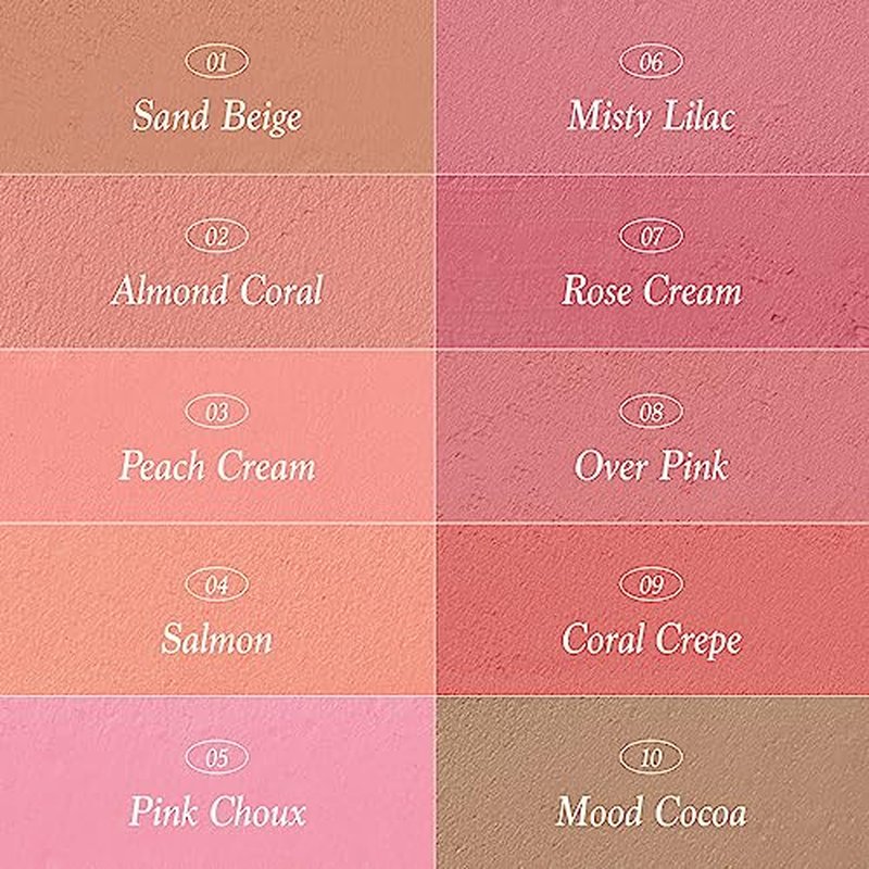 dasique Mood Blur Lip Pencil, 07 Rose Cream, 0.03 oz (0.9 g)