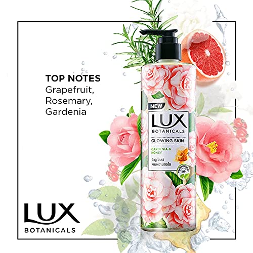 Lux Botanicals Glowing Skin Shower Gel - Natural Extracts, Paraben-Free, 450ml