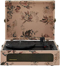 Crosley Voyager Record Player - Floral Design, Bluetooth, 3-Speed Turntable