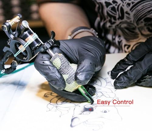 Complete Tattoo Kit with 2 Machines, Power Supply, Needles & Ink for Beginners