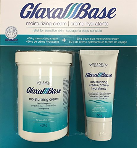 Glaxal Base Moisturizing Cream Value Pack 500g (450g + 50g travel)
