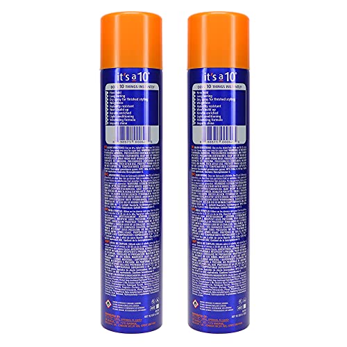 It's a 10 Miracle Super Hold Hair Spray with Keratin - Unscented, 10 oz Pack of 2