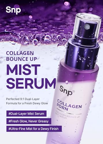 Collagen & PDRN Face Mist Serum - Hydrating Radiance Boost for All Skin Types
