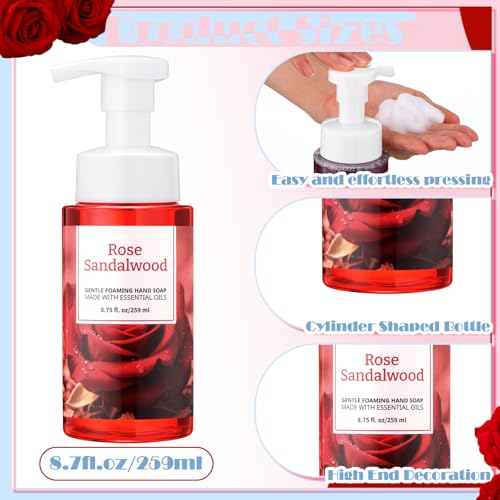 Spring Foaming Hand Soap with Pump Set - Moisturizing, 6 Bottles, 8.75oz