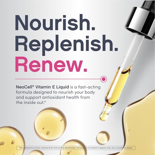 NeoCell Vitamin E Oil 30000iu | 2.5 fl oz | Ingestible & Topical Grade | Fast Acting Formula | for Skin, Hair, and Face