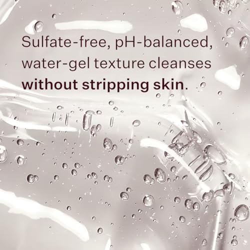 Hydrating Gel Facial Cleanser with Chamomile & Cucumber - Vegan, Sulfate-Free