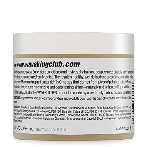 Murumuru Wave Butter for Wavy Hair Deep Conditioning and Shine