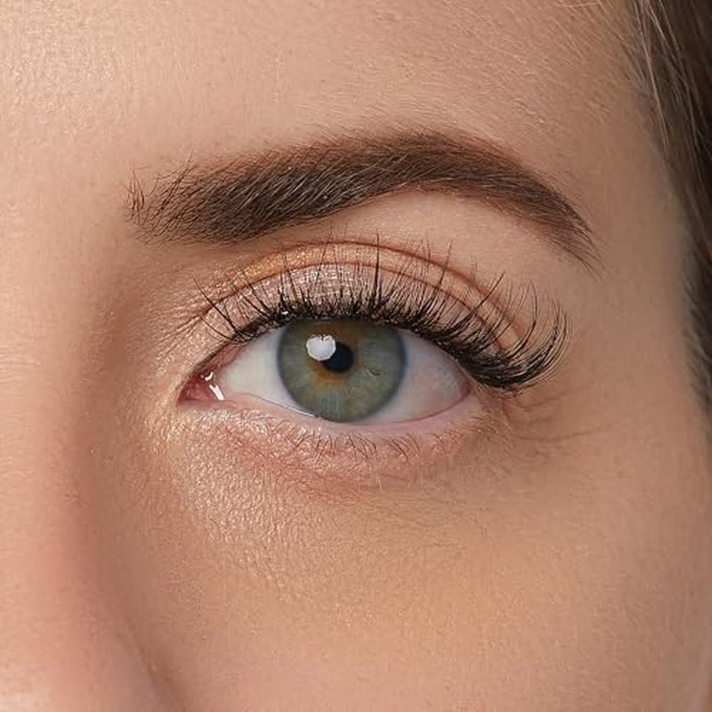 FALSCARA Clear Band False Eyelashes, Lash Extension Kit, Feathery & Wispy, Natural Volume, 8mm-10mm-12mm, Includes Bond & Seal, Precision Applicator & 36 Lash Clusters