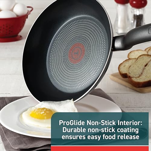Nonstick Cookware Set 6-Piece Oven Safe up to 350°F - Black Variation