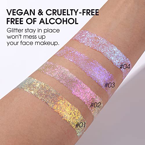 L.O.C.K. Color, it Liquid Eyeshadow [03 Brick Orange] Long-lasting, Smudge-proof, and Vibrant Eye Makeup Net 0.18 oz. / 5 g