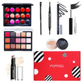 FantasyDay All in One Professional Makeup Kit for Women Girls Holiday Makeup Gift Sets Xmas Essential Bundle Include Eyeshadow Palette Lipstick Blush Concealer Eyeliner Mascara Brush Eyebrow Pencil
