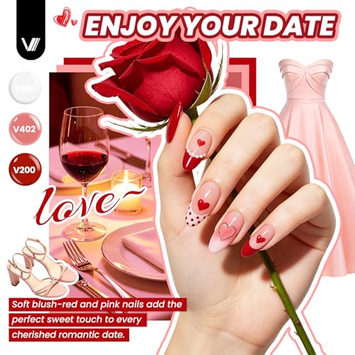 72Pcs Gel Nail Polish Set with Tools - 55 Colors & Manicure Kit - All Seasons