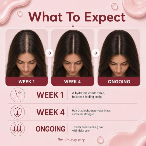 Hair Growth Serum for Women - Hyaluronic Acid, Peptides & Exosomes, 30ml