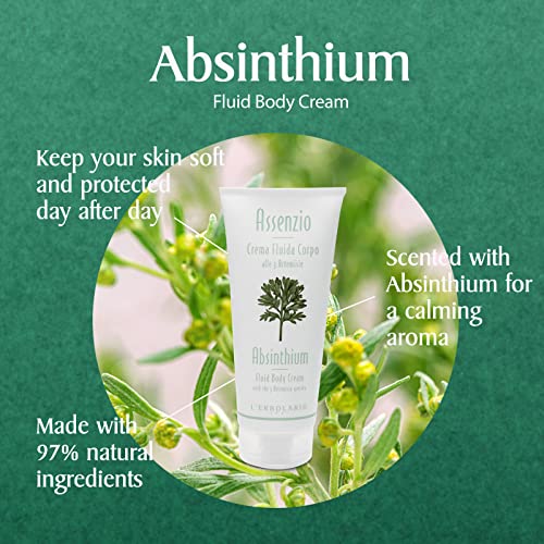L’Erbolario Absinthium Body Cream – Moisturizing & Revitalizing Body Butter