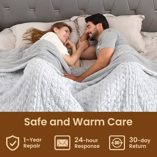 Dreamy Milky Way Full Size Electric Blanket 77" x 84" with 10 Heat Settings