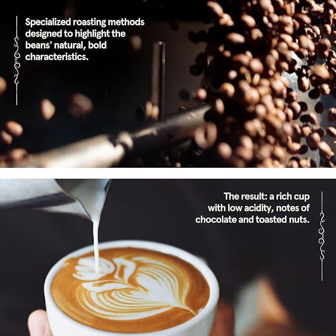 80 Ounce Whole Bean Breakfast Blend Coffee - Light Medium Roast, Fresh NYC Roasted
