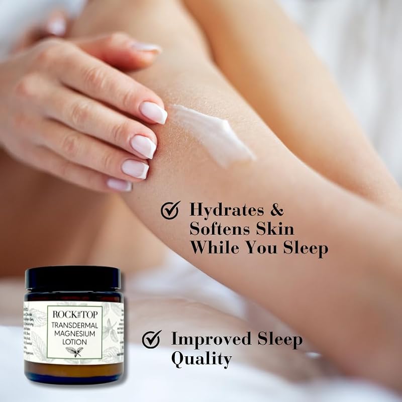 Magnesium Lotion for Sleep & Skin Care - Hydrating Mineral Topical Cream