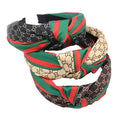 Head Bands Soft Hair Bands Three Pack Non-Slip Classic Style Green G