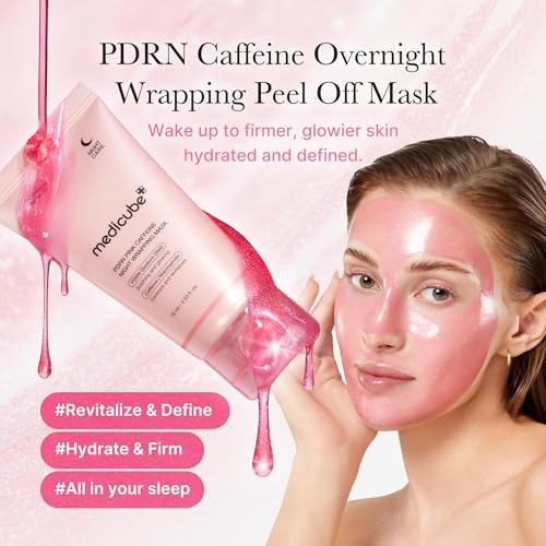 Pink Collagen & PDRN Facial Mask Duo - Overnight Wrapping & Brightening Cream