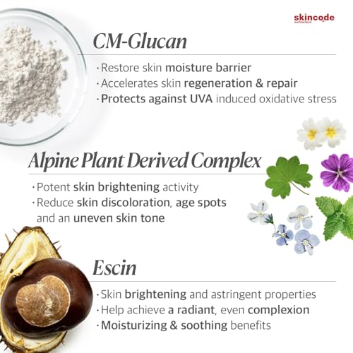 Skincode Essentials AlpineWhite Brightening Eye Contour Cream, 15ml