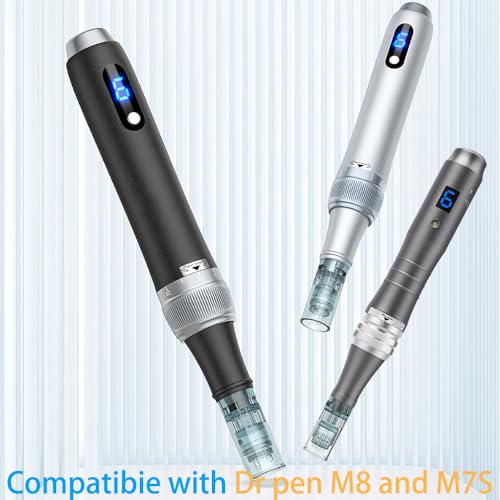 20PCS Microneedling Pen Cartridges for Derma Roller M8,M7S - Home Use