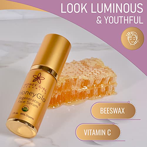 Organic Facial Serum for Women - Hydrating & Anti-Aging with Beehive Ingredients