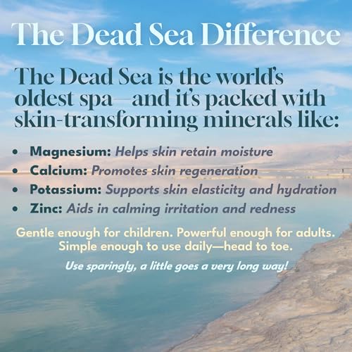 Dead Sea Warehouse - Amazing Minerals Moisturizer - Body Lotion for extremely dry skin - Great for Face, Body & Hands - For Women, Men, & Children- Fragrance Free (Pack of 2)