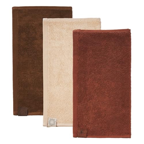 SWEET JULY Reusable Cotton Face Towels Set for Makeup Removal – Day & Night, Pack of 6