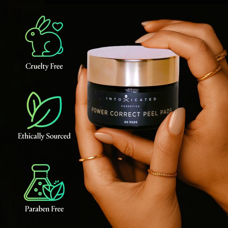 Exfoliating Peel Pads for Anti-Aging & Brightening - Fine Lines & Wrinkles Treatment