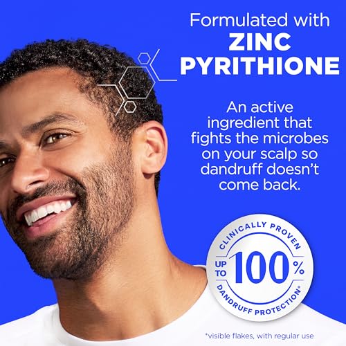 Head & Shoulders Mens Anti-Dandruff Shampoo and Conditioner with 1% Pyrithione Zinc, Old Spice Pure Sport Men's 2-in-1 Twin Pack, Shampoo for Men, 31.4 fl oz Each