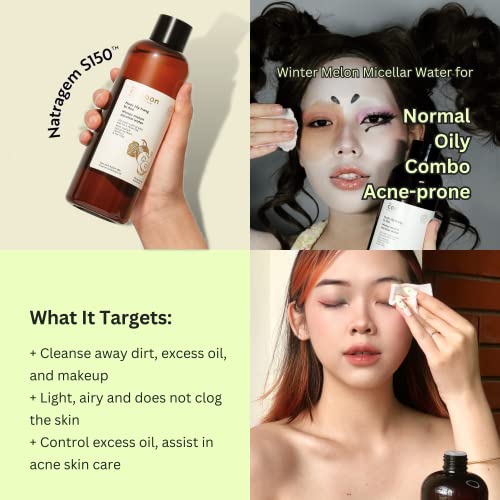 Cocoon Winter Melon Micellar Water 4.73 fl oz - Gentle Makeup & Dirt Remover