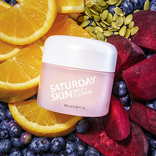 Saturday Skin Cleansing bundle with Melting Balm Gel Cleanser Foam Cleanser Total Makeup Remover and Face Wash