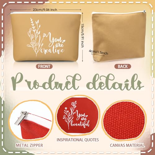 Employee Appreciation Gifts Set - Botanical Vintage Theme, 60 Pcs