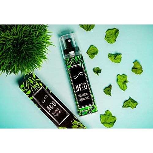 Joey Healy JH2O Botanical Facial Mist, Anti-Aging Facial Mist with Masterful Blend of Cucumber, Witch Hazel, Aloe Vera, Rosemary, and Turmeric, Hydrating and Paraben-Free Moisturizing Skincare Toner