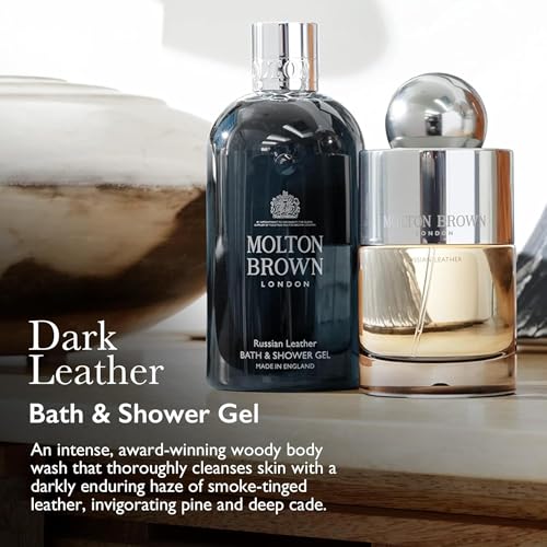 Molton Brown Dark Leather Body Wash 10 fl. oz.