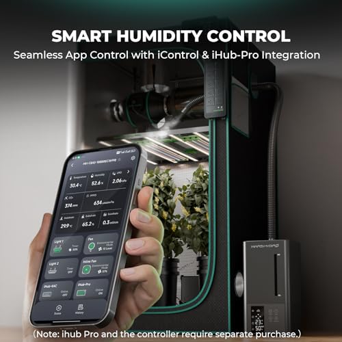 Plant Humidifier 6L with Adjustable Humidity and Timer for Indoor Plants
